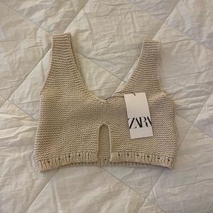 Zara Knit Crop Top